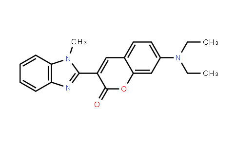7-(Diethylamino)-3-(1-methylbenzimidazol-2-yl)chromen-2-one